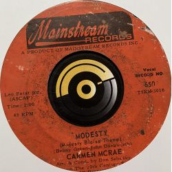 Carmen McRae - Modesty - Mainstream Records