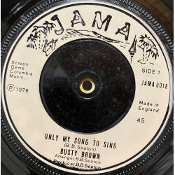 Busty Brown - Only my song to sing - Jama