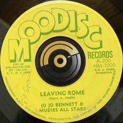 Jo Jo Bennett - Leaving Rome - Moodisc Records