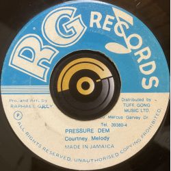 Courtney Melody - Pressure dem - RG records