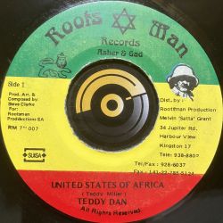 Teddy Dan - United States of Africa - Roots Man