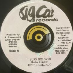 Junior Delgado - Turn him over - Big Cat records