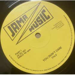 The Itals - You don't care - Jama Music