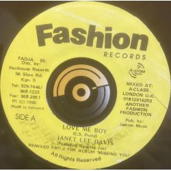 Janet Lee Davis & Ranking Joe - Love me boy - Fashion