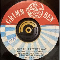 Jimmy London - Let's keep it that way - Grimm Ben