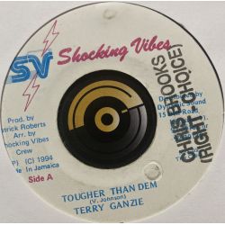 Terry Ganzie ‎– Tougher Than Dem - Shocking Vibes